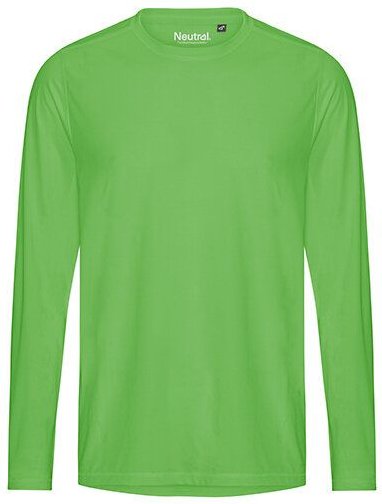 Neutral® Herren / Unisex Langarm T-Shirt Rundhals Recycled Sportshirt Unterziehshirt