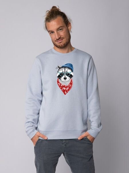 watapparel Sweatshirt Unisex Waschbär