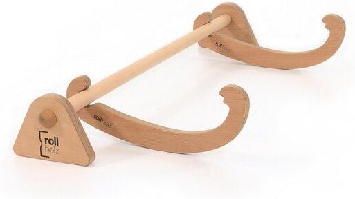 rollholz Klimmzugstange aus Holz für Türrahmen (ohne Bohren & Schrauben)