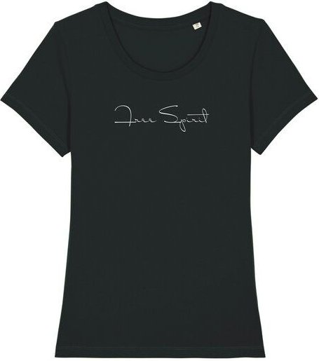 Human Family Bio Damen Rundhals T-Shirt "Amare - Free Spirit"