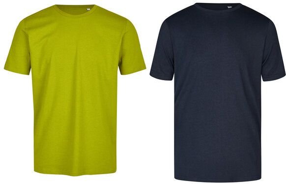 Brandless Basic Bio T-Shirt (Men Nr.3 ) Doublepack GOTS