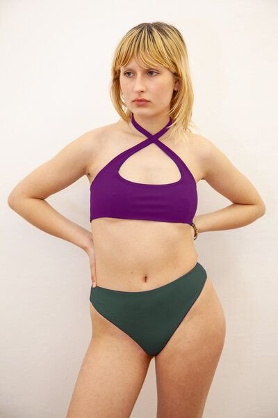 RENDL Wendbares Bikini Neckholder Top zum Binden