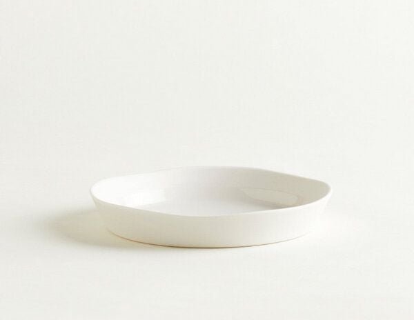 onomao Handgemachter Mezze Teller aus Porzellan 2er-Set | Kollektion PURA