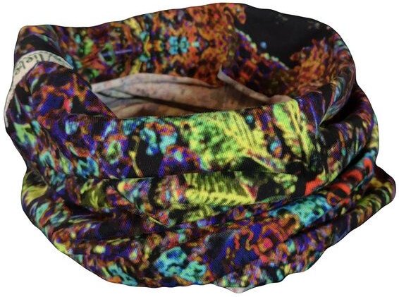 liebewicht Multifunktions Loop Schlauchschal Mufutu schwarz neon bio