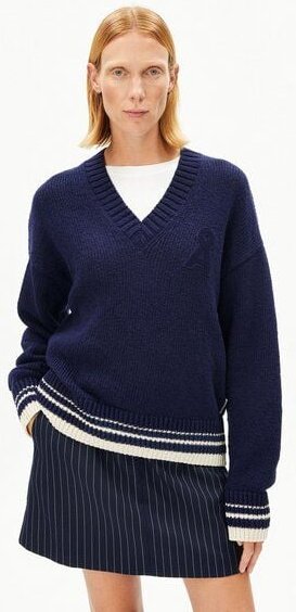 ARMEDANGELS ICONIC Å COLLEGE Damen Strickpullover aus Bio-Baumwoll-Mix