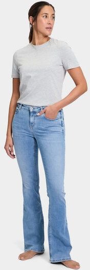 FUTURE:PEOPLE. 01:02 BOOTCUT - MID WAIST- Damen Jeans aus leichtem Stretch-Denim aus Bio-Baumwoll/ Tencel-Mix (30102 1 1...