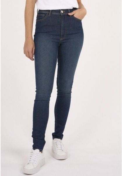 KnowledgeCotton Apparel Slim Jeans IVY Deep Blue mit Bio-Baumwolle