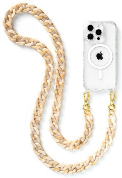 change the label CHANGE Clear Case Handykette | Durchsichtige Handyhülle mit Acrylkette zum umhängen | mit MagSafe | Tra...