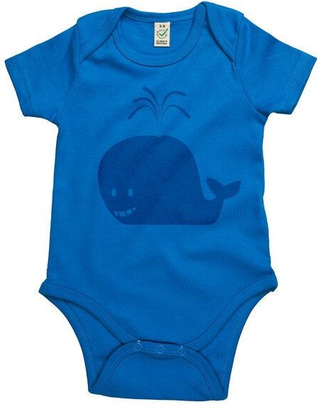 HANDGEDRUCKT "Wal" Baby Body