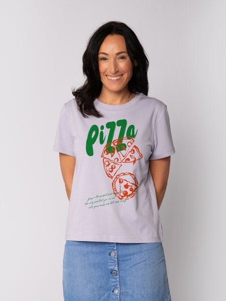 watapparel T-Shirt Frauen Pizza
