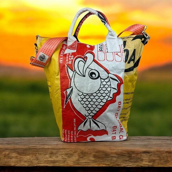 Beadbags Multifunktionsbehälter TJs / Wäschesack recycelter Reissack