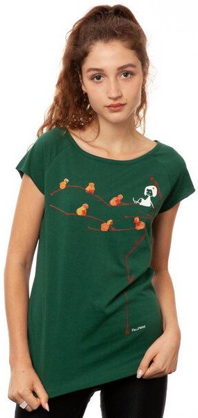 FellHerz Damen T-Shirt Spatzerl Bio Fair