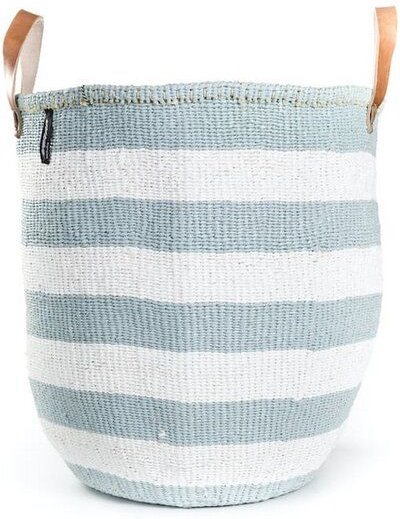 KIONDO Körbe L - 3in1 Sisal Tragetasche, Aufbewahrungs- & Pflanzkorb - Mifuko