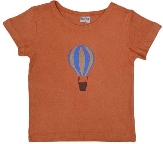 Frottee-Shirt mit Ballonprint von baba Kidswear