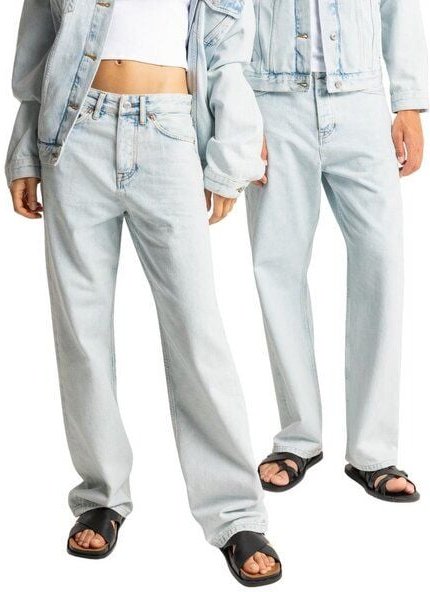 Kings Of Indigo Unisex Jeans NOAH Chase Super Light Marble