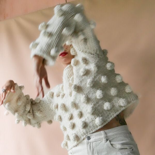 PANAPUFA 100% MERINO Pullover aus Merinowolle