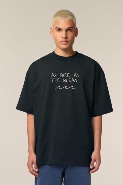 Zeachild As Free As The Ocean Shirt Unisex Bio
