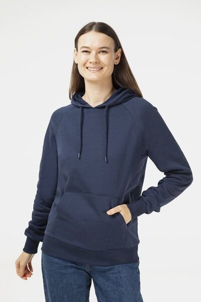 Evermind Unisex Raglan Hoodie aus Bio-Baumwolle