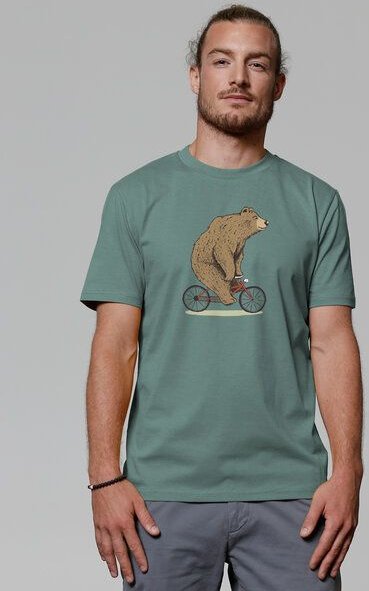 watapparel T-Shirt Unisex Fahrradbär