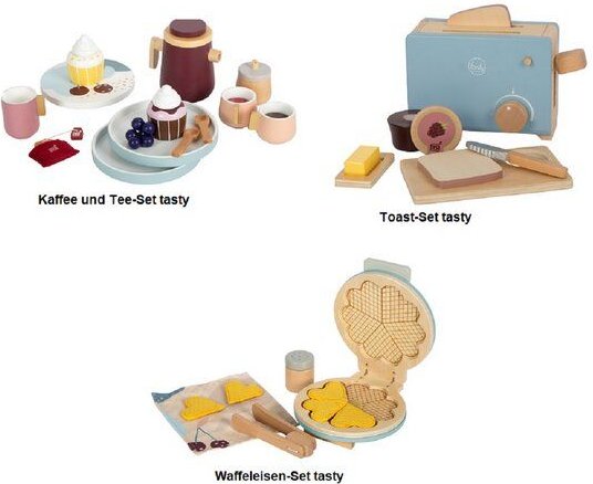 Großes Frühstückset Tasty Small Foot wunderbar zum Spielen