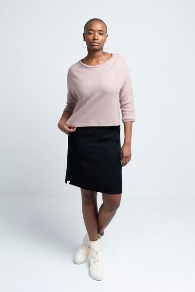 SHIPSHEIP MILEVA - Damen Pullover in Cord-Optik aus Bio-Baumwolle