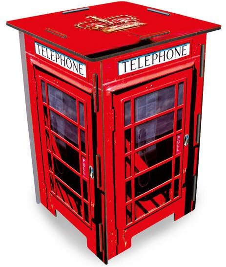 WERKHAUS Photohocker - Telefonzelle London