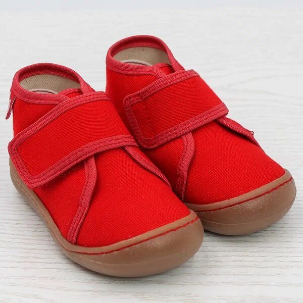 Pololo Halbschuh/ Lauflerner "Primero" aus Baumwolle, Größen 20-27