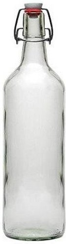 mikken Glasflasche mit Bügelverschluss 1000 ml