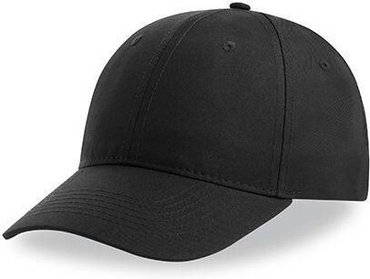 Atlantis Headwear Atlantis Recy Six Cap Klassische, strukturierte Baseballkappe, Geschwungener Schirm, Hochwertiger Klet...