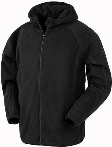 Thumbnail - Result Genuine Recycled Recycelte Unisex Fleecejacke mit Kapuze Atmungsaktiv