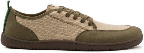 Vesica Piscis Footwear CLAXTON vegan barefoot khaki-natural linen