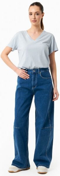 ORGANICATION Jeans mit Weitem Bein aus Bio-Baumwolle