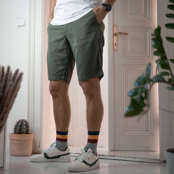 Vresh Clothing Vebo - Chino-Shorts aus Tencel