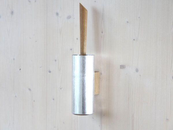 werkvoll by Lena Peter Holz Wand WC-Bürste FIRE