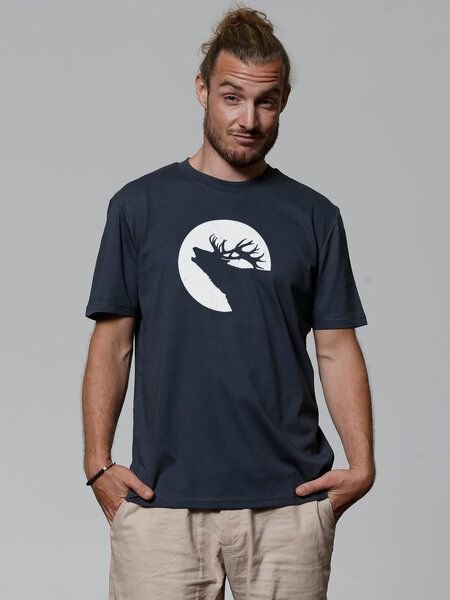 watapparel T-Shirt Röhrender Hirsch