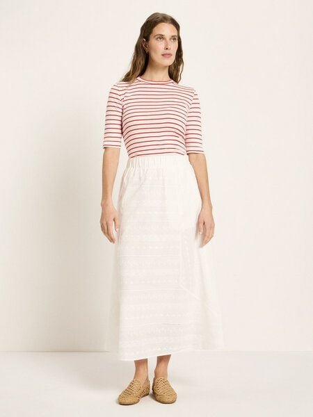 LANIUS Stickereirock (OCS) aus Bio-Baumwolle