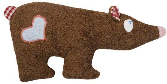 Efie Kirschkern-Wärmekissen Braunbär, KbA, 100 % Made in Germany