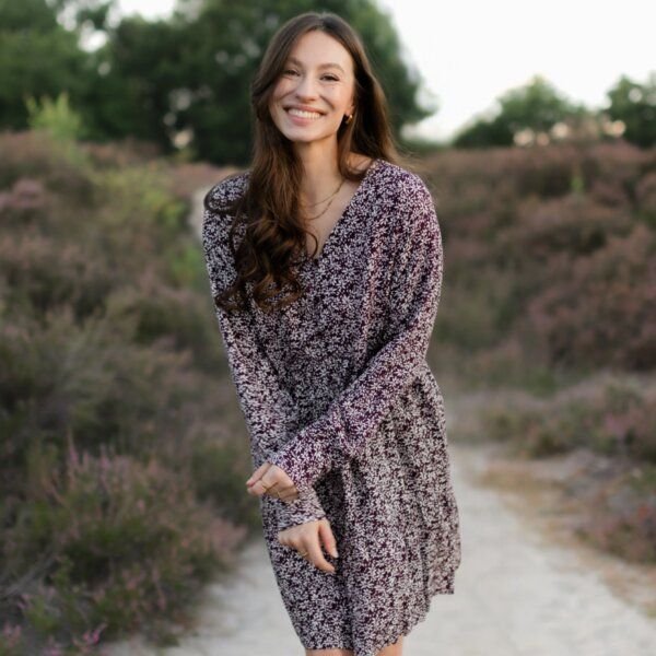 NORDLICHT Kleid Ami mit Blumenmuster aus 100% Ecovero