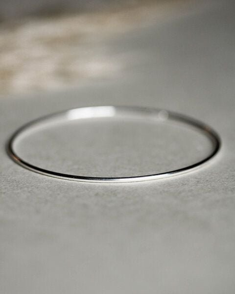 lille mus Armreif 'Basic' 925 Silber / vergoldet