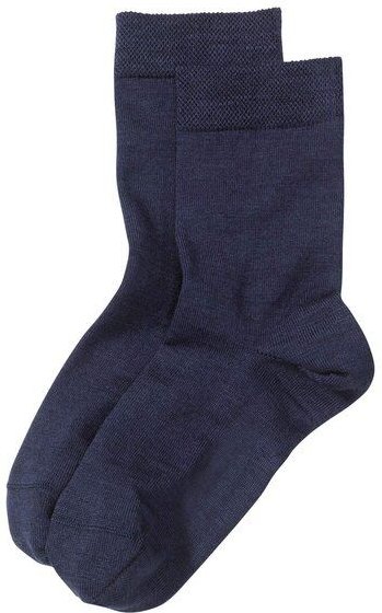 hessnatur Damen Merino-Socke im 2er-Pack aus Bio-Merinowolle mit Bio-Baumwolle