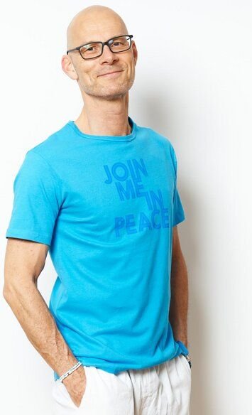 SPARKLES OF LIGHT Yoga Shirt | JOIN ME IN PEACE