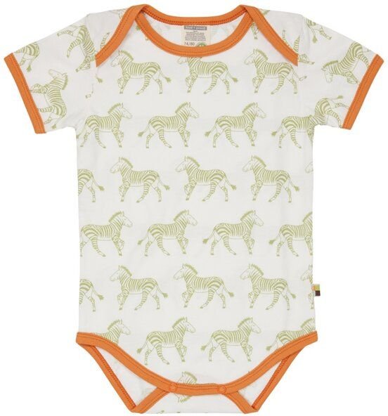 loud + proud Baby Body Kurzarm, GOTS-zertifiziert