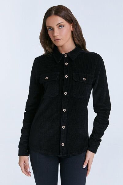 Leela Cotton 9233-021 | Unisex Cordhemd