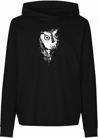 ilovemixtapes Leichter Unisex Jersey Hoodie mit Eule