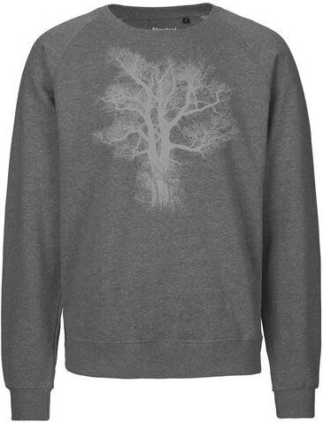 Thumbnail - Peaces.bio - handbedruckte Biomode Bio Damen Sweatshirt Loose Fit Chestnut