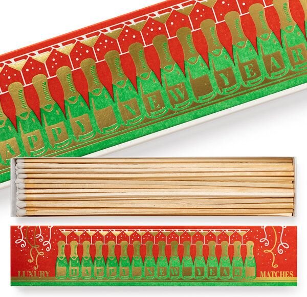 Thumbnail - Archivist Happy New Year - Matchbox lange Streichhölzer