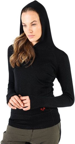 Woolona Langarm Hoodie - SONATRA - 100% Merinowolle