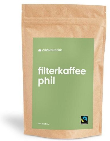 GROENENBERG PHIL Bio Filter-Kaffee | Kaffeebohnen oder Pulver | 100% Arabica | Fairtrade