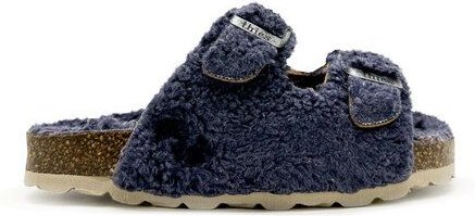 Vegane "thies ® Kids Organic Teddy Sandale" aus rec. PET & Biobaumwolle