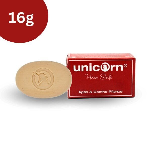 unicorn Apfel-Haarseife mit Goethepflanzenextrakt